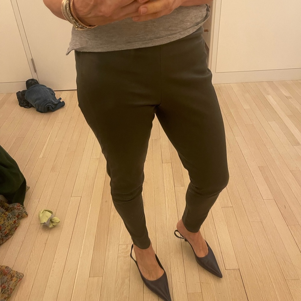 Givenchy leather leggings